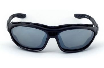 Image of Sos Gripz Riders / Rambler Sunglasses, Frame - Matte Black Tr-90 W/ Temples And Strap / Lens - Pc Z87.1, Smoke /fm