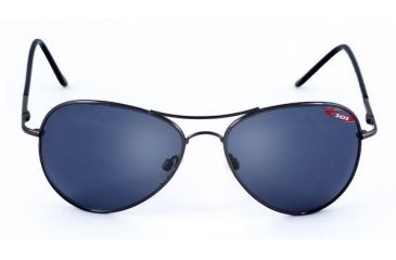 Image of Sos Polar Max / Anchor Sunglasses, Frame - Shiny Gunmetal/black Temple, Lens - Tac Polarized Smoke 1.0mm