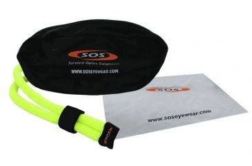 Image of Sos Dive Optics / Belize Sunglasses, Black Frame, Brown Lens