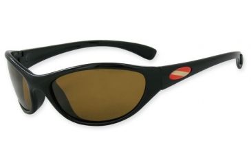 Image of Sos Dive Optics / Belize Sunglasses, Black Frame, Brown Lens