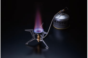 Image of Soto Fusion Trek Stove, Silver/Gold, 4953571093901