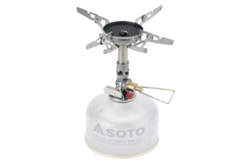 Image of Soto WindMaster Stove with 4Flex Pot Support, Silver, OD-1RXN