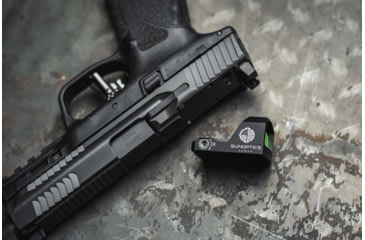 Image of SOUSA OPTICS Raid Pistol Dot, 24mm, 3 MOA Dot, Black, Small, RPD