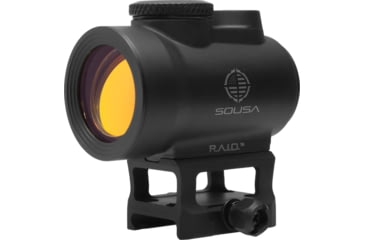 Image of SOUSA OPTICS Raid Red Dot, 1x30mm, Red Dot Reticle, Black, Small, RRD