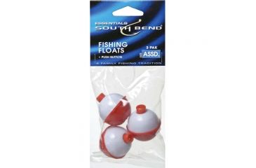 Image of South Bend Float Snap On Red/wht 3pk F8