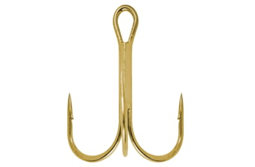 Image of South Bend Gold Treble Hooks, Size 18, 4 per Pack, GT-18