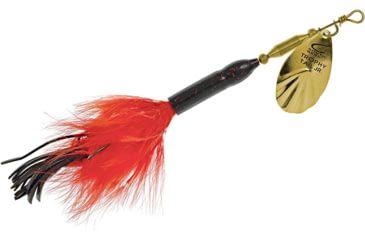 Image of South Bend Small Muskie Tail, Orange/Black, SRT-ORB