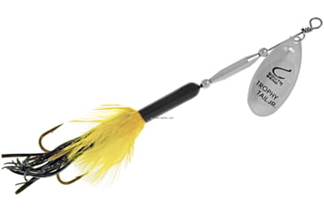 Image of South Bend Small Muskie Tail, Silver/Black, SRT-SYB