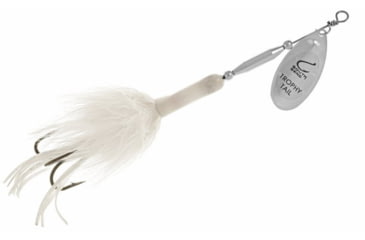 Image of South Bend Small Muskie Tail, Silver/Silver, SRT-SWS