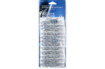 Image of South Bend Walleye Wonder 3/8oz Silver, WW-38-SFS