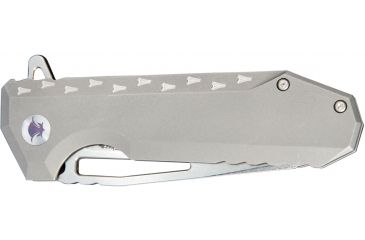Image of Southern Grind Penguin Drop Point Satin w/ Titaninum Handle, Silver, SG09030011
