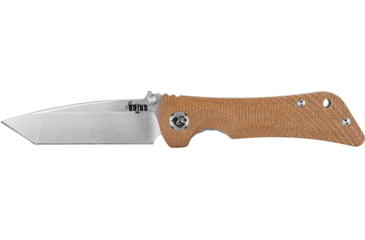 Image of Southern Grind Spider Monkey Folding Knife, 3.25in, CPM S35VN Steel, Micarta Handle, Tanto Stain, Tan, SG06050025