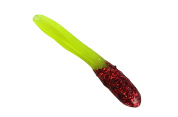 Image of Southern Pro Scale Head Lit'l Hustler Tube, 1 1/2" Red/Chartreuse. 10/Pack, 1.5-10-SH03