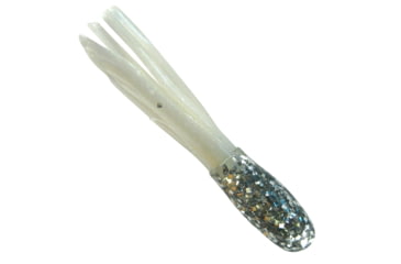 Image of Southern Pro Scale Head Lit'l Hustler Tube, 1 1/2" Silver/White. 10/Pack, 1.5-10-SH06