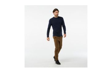 Image of Smartwool Sparod Crew Sweater-Men's, Deep Navy Heather, Large, SW000300108-L
