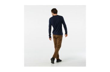 Image of Smartwool Sparod Crew Sweater-Men's, Deep Navy Heather, Large, SW000300108-L