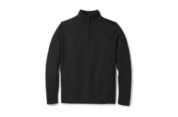 Image of Smartwool Sparod Half Zip Sweater-Men's, Charcoal Heather, Extra Large, SW000299010-XL