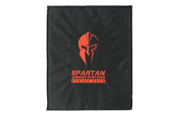 Image of Spartan Armor Systems Flex Fused Core IIIA Soft Backpack Armor, Single Plate, Black, 11x14, SAS-PLYIIIA-1114R-BLK