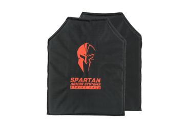 Image of Spartan Armor Systems Flex Fused Core IIIA Soft Body Armor, Black, 8x10, SAS-PLYIIIA-810-SET, SAS-PLYIIIA-810-SET