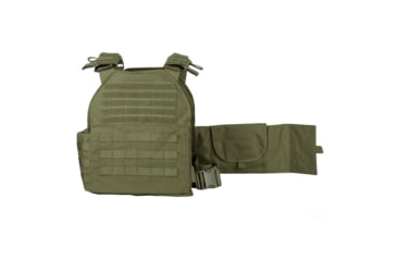 Image of Spartan Armor Systems Legion XL And Omega AR500 Body Armor Package, 2XL/4XL, Spartan Green, Adjustable, SA-AR500PKG-LEGION-XL-SG-SP