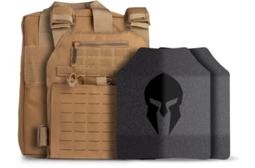 Image of Spartan Armor Systems AR500 Omega Level III 900d Polyester Active Shooter Kit/Police Tactical Gear