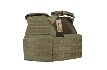 Image of Spartan Armor Systems Sentinel Plate Carrier, Small/Extra Large, Spartan Green, Adjustable, SAS-STNL-SG