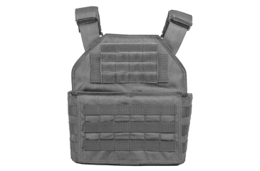 Image of Spartan Armor Systems Shooters Cut And Omega AR500 Body Armor Package, Small/Extra Large, Black, Adjustable, SA-AR500PKG-SHPC-BK-SP