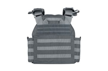 Image of 	Spartan Armor Systems Spartan Armor/Sentinel Plate Carrier and AR550 Level III+ Body Armor Package, Base Coat, Gunmetal Gray, Adjustable, SAS-PKG550-STNL-GG-KIT 