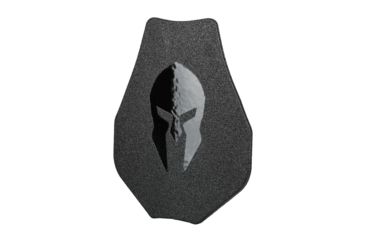 Image of Spartan Armor Systems Spartan Omega AR500 Steel Core Armor Body Armor, Set of Two, Swimmers Cut, Black, 11x14, SAS-AR5001114-SW-FC-ATC, SAS-AR5001114-SW-FC-ATC