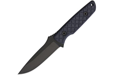 Image of Spartan Blades Alala Fixed Blade Knife, 3.75 black powder coated 1095 Cro-Van carbon stee, Black canvas micarta handle, SBSL004BKBK