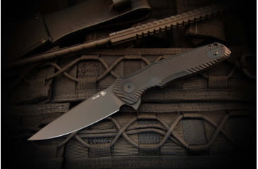 Image of Spartan Blades POROS Linerlock Black