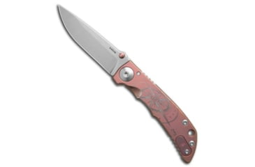 Image of Spartan Blades Spartan Blades Custom Mini Harsey Frame Lock Knife Pink Compass 3.25" SW, Pink, CPM S45VM, adult, BHQ-214499