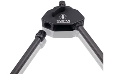 Image of Spartan Precision Equipment Javelin Lite Long Bipod w/o Adapter, Black, SP01-053-R-BLK