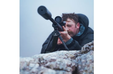 Image of Spartan Precision Equipment Javelin Lite Standard Bipod w/o Adapter, Black, SP01-054-R-BLK