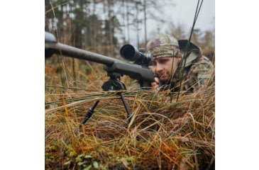 Image of Spartan Precision Equipment Javelin Lite Standard Bipod w/o Adapter, Black, SP01-054-R-BLK