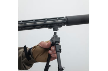 Image of Spartan Precision Equipment ProHunt TAC Bipod, Standard Length, Black, SP01-06-R-BLK