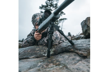 Image of Spartan Precision Equipment ProHunt TAC Bipod, Standard Length, Black, SP01-06-R-BLK