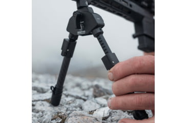 Image of Spartan Precision Equipment ProHunt TAC Bipod, Standard Length, Black, SP01-06-R-BLK