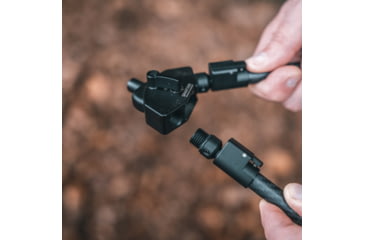 Image of Spartan Precision Equipment Tac Leg, Long, Black, SP05-010-R-BLK