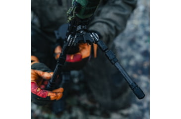 Image of Spartan Precision Equipment Vidarr Bipod, DiscLok M-Lok Adapter, Black, SP01-046-R-BLK