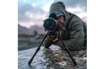 Image of Spartan Precision Equipment Vidarr Bipod, DiscLok M-Lok Adapter, Black, SP01-046-R-BLK