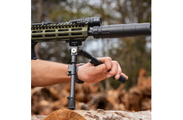 Image of Spartan Precision Equipment Vidarr Bipod, DiscLok M-Lok Adapter, Black, SP01-046-R-BLK