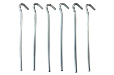 Image of SPATZ Steel Rockskewer PAK-6 Pegs, Grey, 2899620011110