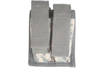 Image of Spec Ops M-9 Double Magazine Pouch w/ Hook &amp; Loop Closure, Military Camouflage - 100500213