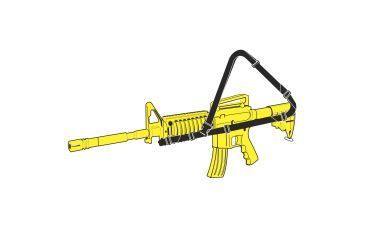Image of Spec Ops Sling101 CQB Sling, Black - M-4/M-16 &amp; Shotguns - 100350301
