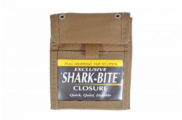 Image of Spec-Ops T.H.E. Wallet, CYB - Coyote Brown w/ 'Shark-Bite' Closure