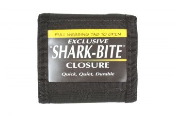 Image of Spec-Ops Nylon T.H.E. Wallet J.R., Black w/ 'Shark-Bite' Closure 100070201