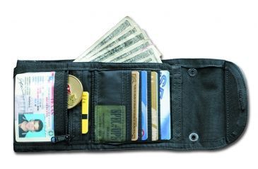 Image of Spec-Ops Nylon T.H.E. Wallet J.R., Black w/ 'Shark-Bite' Closure 100070201