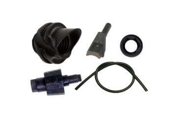 Image of Specialty Archery Hooded Peep w/ Aligner Tube, Black, 753LH