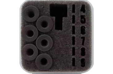 Image of Specialty Archery Iron I Rifle Peep Aperture Kit Contains all 6 Apertures, 1502625